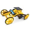 Gold DIY Solar Assembled Electric Building Block Car STEM Science And Education Children's Educational Electric Model Toy