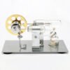 Gray Mini Hot Air Stirling Engine Model Engine Model DIY Science Toy