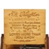 Sandy Brown Hand Crank Wooden Engraved Theme Music Box Musical Accessories for Music Enthusiast