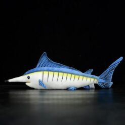 Realistic Stuffed Blue Marlin Plush Toys Fish Soft Toy (Blue Q1pc) - Toys Ace