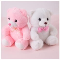 Girls Baby Cute Soft Stuffed Plush Teddy Bear Toy with LED Light Up for Kids Xmas Gift - Toys Ace