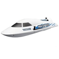 Dark Gray Flytec V008 High Speed Jet RC Boat 35km/h Vehicle Models 150m Control Distance