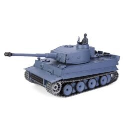 Slate Gray Heng Long 6.0 Pro Version 3818-1 1/16 2.4G Germany Tiger I RC Battle Tank Metal Track RTR