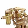 Saddle Brown Microcosm Micro Scale M2B Twin Cylinder Marine Steam Engine Model Stirling Engine Gift Collection