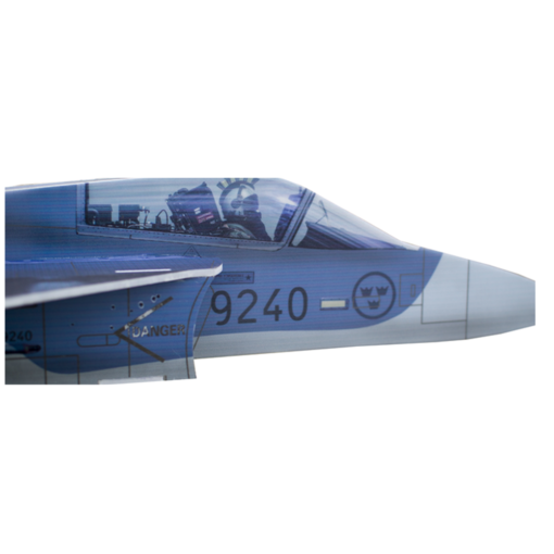 Dark Slate Blue JAS39 PP 1220mm Wingspan RC Airplane Fixed Wing KIT