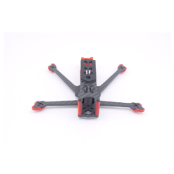 Slate Gray FonsterFpv Chilabi HX'4 4 Inch HX Type Frame Kit with 4mm Arm compatible 16x16mm 20 x20mm 25.5x25.5mm Stack RC Drone FPV Racing