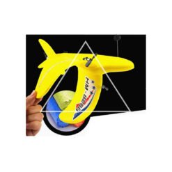 Yellow HM-8828 RC Airplane Ready to Fly 340mm Wingspan EPP Indoor Aircraft RC Plane RTF