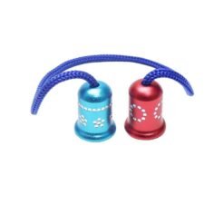 Maroon Begleri Knuckles Bell Fidget Yoyo Bundle Control Roll Game Anti Stress Toy