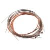 Rosy Brown Alices A2012 12 Strings Acoustic Guitar Strings 010-026 Stainless Steel Core Coated Copper Alloy Wound Strings Set
