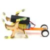 Dark Goldenrod DIY RC Clamb Robot STEAM Educational Kit Robot Toy Gift