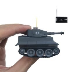 Happy Cow 777-215 4CH Mini Radio RC Car Army Battle Infrared Tank with LED Light RTR Model Toy - Toys Ace
