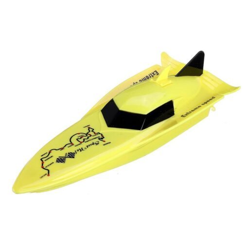 Light Goldenrod Create Toys 100A4 Mini 2.4G Electric RC Boat Indoor RTR Model Kid Toys