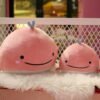 New couple down cotton whale doll - Toys Ace