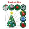 Christmas Hat Decoration Tree Handmade DIY Three-dimensional Christmas Gift - Toys Ace