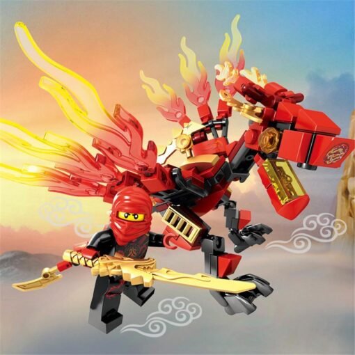 LOZ Sembao Dragon Phantom Ninja Compatible Blocks Assembly Bricks Blocks Toys Dragon Knight - Toys Ace