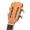White Andrew 23/26 Inch Mahogany High Molecular Carbon String Log Color Ukulele for Guitar Player