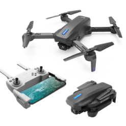 Cadet Blue HR H14 5G WIFI FPV GPS with 4k Dual Camera Optical Flow Positioning Foldable RC Drone Quadcopter RTF