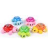Light Green Cute Cartoon Animal Clockwork Turtle Mini Crawling Wind Up Kids Educational Classic Toy Random Color