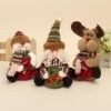 Christmas Decoration Santa Snowman Elk Pattern Pedant Ornament Gift - Toys Ace