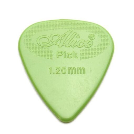 Light Green Celluloid 0.58/0.71/0.81/0.96/1.2/1.5mm 50pcs Colorful Guitar Picks