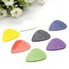 Yellow Celluloid 0.58/0.71/0.81/0.96/1.2/1.5mm 50pcs Colorful Guitar Picks