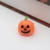 Tomato LED Halloween Flash Pumpkin Bat Skeleton Glow Ring Decorations Accessories Fluorescent Ring Bright Toy Kids Gift