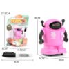 Hot Pink Induction Following Car Robot Children's Educational Drawing Line Inductive Truck Toys Gifts
