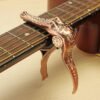 Sienna Alice Crocodile Style Zinc Alloy Guitar Capo for Folk Wood Guitar Electric Guitar
