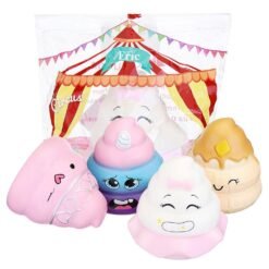Purami Squishy Sweet Expressions Poo Jumbo 8CM Slow Rising Soft Toys With Packaging Gift Decor - Toys Ace