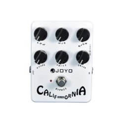Lavender JOYO JF-15 California Sound Electric Guitar Effect Pedal True Bypass with gold Guitar Pedal Connector and Mooer Knob