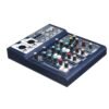Dark Slate Gray J.I.Y F4 4 Channel USB Bluetooth Audio Mixer with Reverb Effect for Home Karaoke Live Stage Performance