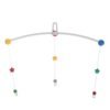 White Smoke Multifunctional Baby Music Bed Bell Rotating Decoration Pendant for Children Education Toys