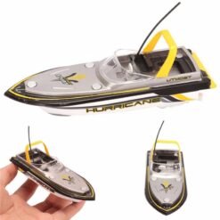 Gray Electric RC Radio Remote Control Super Mini Speed Boat Dual Motor Kids Gift Toy