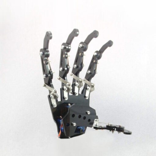 DIY 5DOF Robot Arm Five Fingers Metal Mechanical Paw Left and Right Hand - Toys Ace