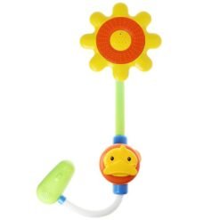Gold Cikoo Yellow Duck Shower Head for Kids Faucet Water Spraying Tool Baby Bath Toys