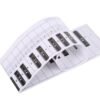 Lavender Debbie 88-Key Piano Keyboard Practice Paper Comparison Table Standard 1:1 Portable Piano Fingering Practice Comparison Chart