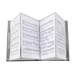 Lavender FB-04 A4 Size Music Score Holder Paper Sheet Document File Organizer Music Paper Folder 40 Pockets for Guitar Violin Piano Players