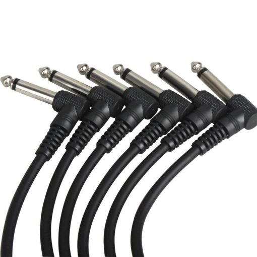Dark Slate Gray IRIN A Set of 6 Effect Device Connection Lines for Musical Instrument Accessories