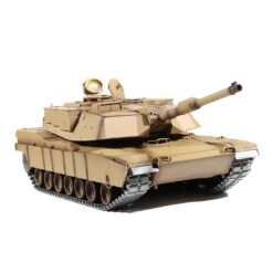 Rosy Brown Heng Long 6.0 Version 3918-1 1/16 2.4G M1A2 Rc Car Battle Tank Metal Track with Sound Smoke Toy