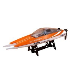 Orange Red Feilun FT016 47CM 2.4G 4CH RC Boat 540 Brushed 28km/h High Speed With Water Cooling System Toy