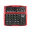 WENYANWEN Mini 4 Channel 16 DSP Effect USB Delay and Repeat Efferts Audio Mixer Console With Bluetooth