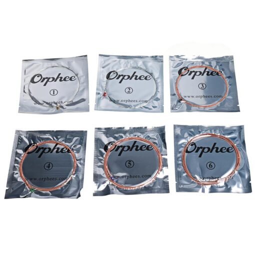Orphee Acoustic Guitar Strings Set SA Series Professional Extra Light String 90/10 Bronze Metal String for Guitar Accessories