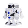Lavender Electronic Robot Sing Dancing Walking Gesture Fun Lights Sound Toys For Kids Toy