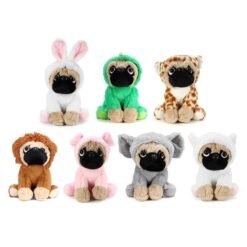 New Soft Cuddly Dog Toy in Fancy Dress Super Cute Quality Stuffed Plush Toy Kids Gift - Toys Ace