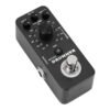 Dark Slate Gray MOOER MICRO DRUMMER Guitar Pedal Digital Drum Machine Guitar Effect Pedal With Tap Tempo Function True Bypass Full Metal Shell