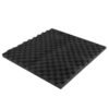 Dark Slate Gray Acoustic Foam Panel Music Soundproof Foam Absorption Treatment Egg Shape 50x50x3cm