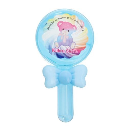 Sky Blue Kiibru Lollipop Slime 12.5*6.5*2.5CM Transparent Jelly Mud DIY Gift Toy Stress Reliever
