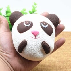 Cute Jumbo Panda Bread Phone strap Soft Panda Squishy Head Charms Cell Phone Key Bag Straps Pendant - Toys Ace