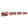 Tomato Christmas Train Track Toys Electric Stitching Train Track With Light And Music Effect