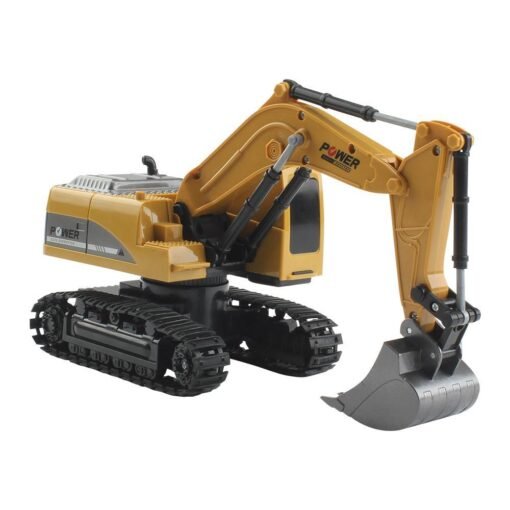 Sienna Mofun 1026 40Mhz 1/24 6CH RC Excavator Car Vehicle Models Toy Engineer Truck With Alloy Parts Light Music